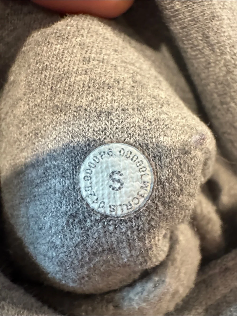 lululemon athletica Heathered Medium Grey Hoodie